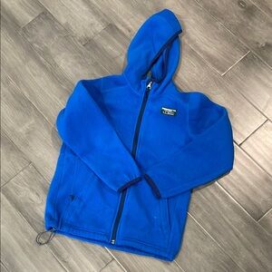 L.L. Bean Kids Bright Blue Fleece Hoodie